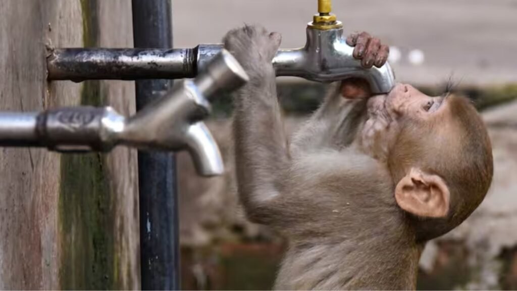 Uttarakhand News: The Scorching Heat of Rising Temperatures Also Plagues Wild Animals