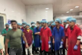 police rescue 57 students in Ghaziabad