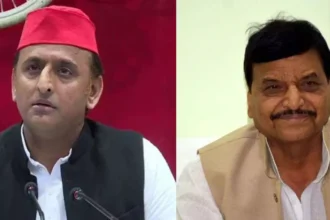 Akhilesh Yadav with Shivpal