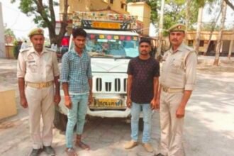 aligarh-dadon-thane-dj-dance-viral-video-police-action