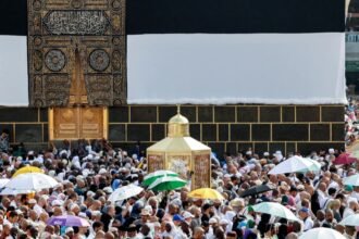 Mecca in heatwave during Hajj pilgrimage