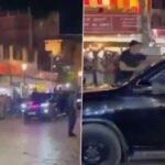 Security violation in PM Modi's road show in Varanasi