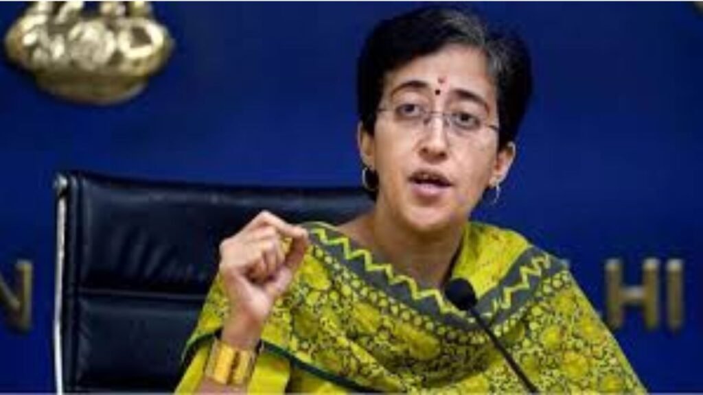 Water Minister Atishi
