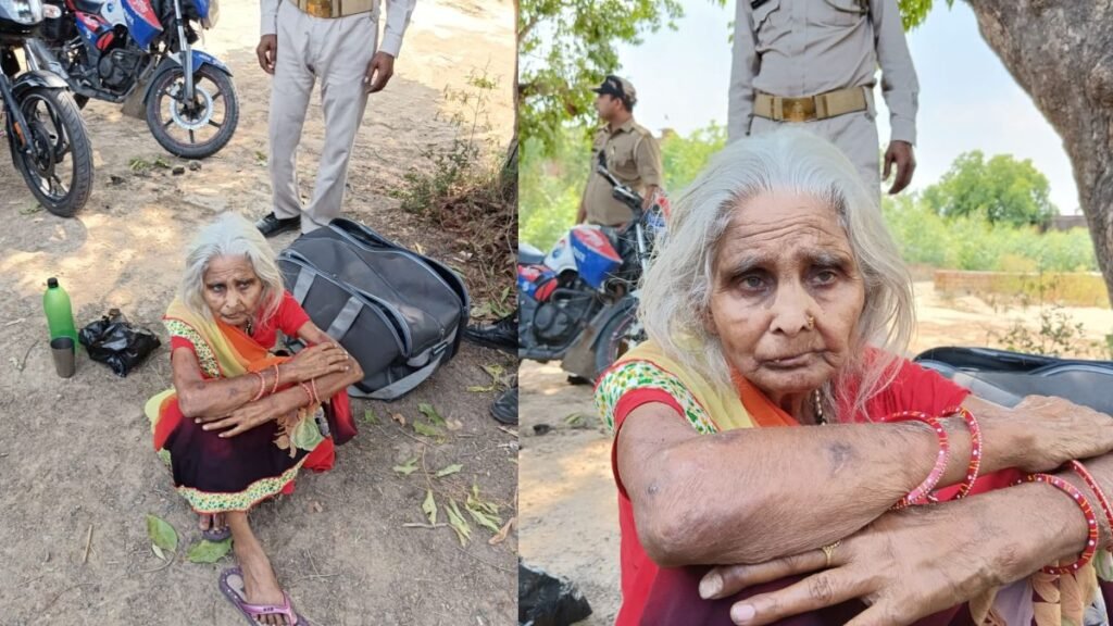 family-abandoned-old-mother-roadside