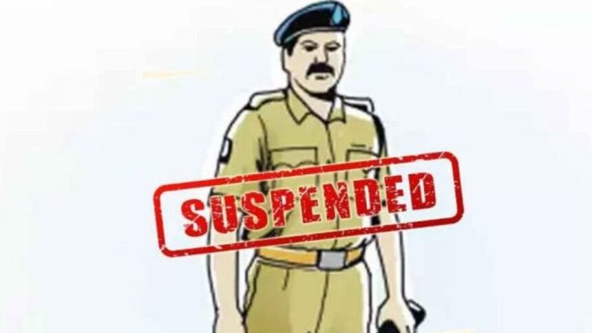 police personnel suspended