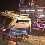 sonbhadra-road-accident-five-dead-auto-truck-collision