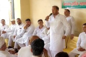 pradeep-chaudhary-congress-meeting-bjp-policies-criticism