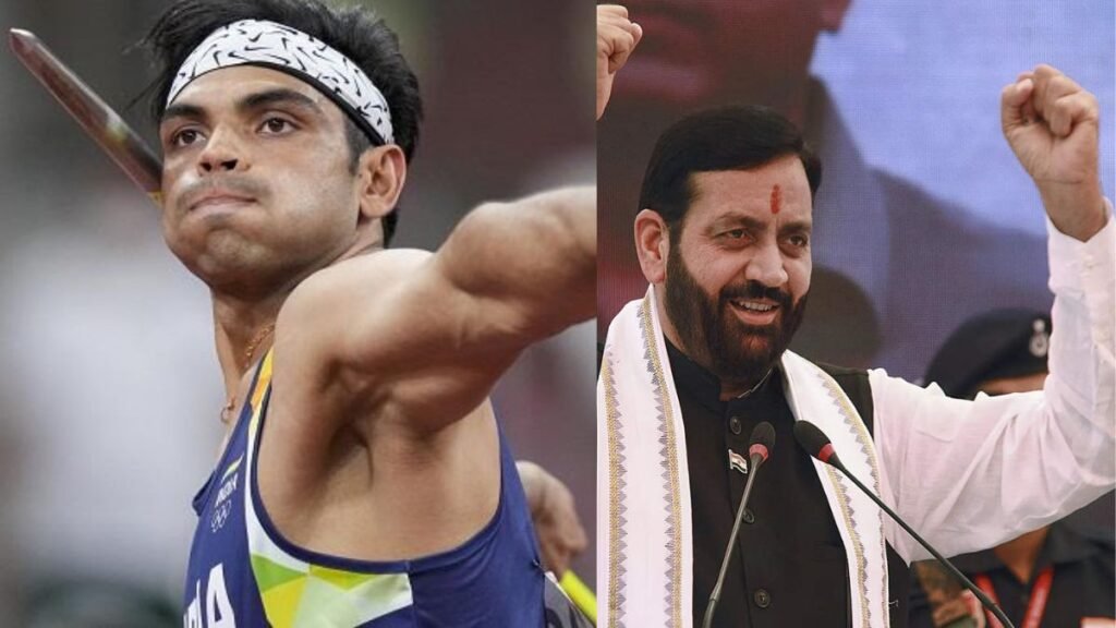 haryana-cm-congratulates-neeraj-chopra-targets-congress