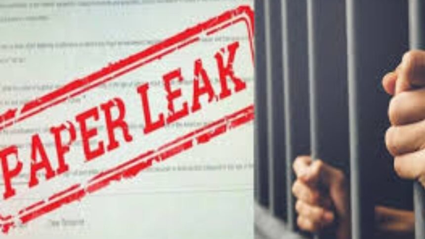 10 years imprisonment for paper leak