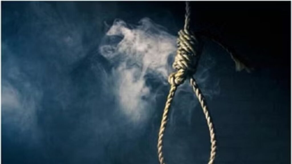 hanged to death