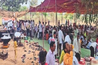 Grand bhandara and puja on Karnaprayag Shani Jayanti