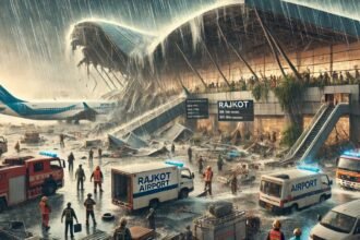 gujarat-rajkot-airport-terminal-roof-collapse-heavy-rain