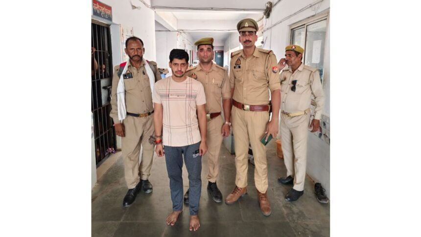 kanpur-306-fugitive-arrested-naubasta-police