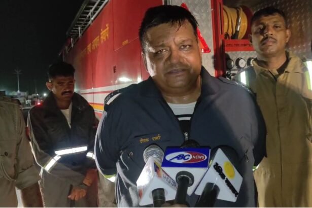 kanpur barra scrap godown fire plastic bags burned Kanpur News in Hindi: