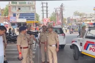 kanpur-dcp-grand-checking-drive-safety