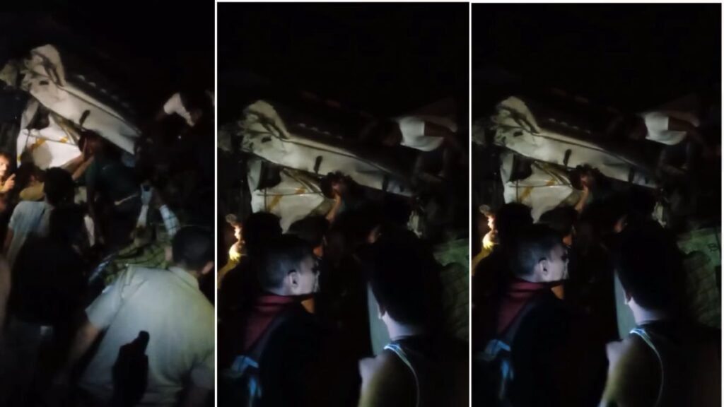 kanpur-sajeti-road-accident-uncontrolled-dumper-collides-vehicles