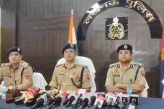 lucknow-new-police-commissioner-amarendra-kumar-sengar-press-conference"