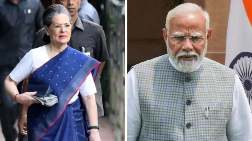 pm-modi-sonia-gandhi-rajneeti-takrav-reaction