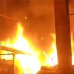 sikta bazaar fire readymade godown destroyed Bihar News