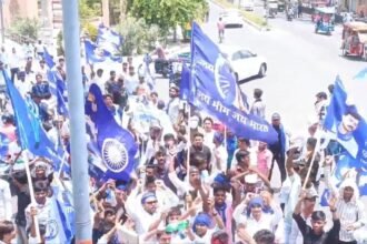 bhim-army-chief-chandrashekhar-azad-visit-aligarh-gaurav-murder-case