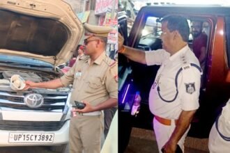 ghaziabad-traffic-police-campaign-against-hooter-siren-vehicles