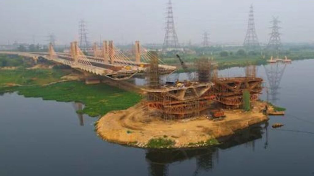 Barapullah Flyover 3 delhi noida news work in progress