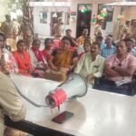 DCP दक्षिण Ravindra Kumar ने किदवई नगर में जनता को किया अवगत