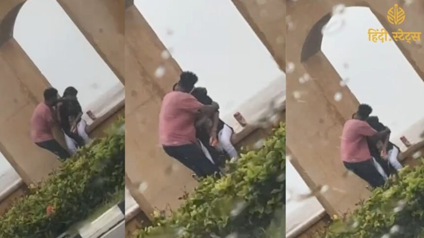 Daman Beach: अश्लील हरकत कैमरे में कैद