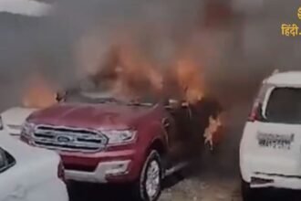 Danapur Hyundai Service Center में भीषण आग,