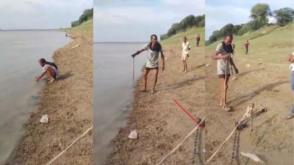 Fatehpur जेल से छूटे कुख्यात डकैत गंगा प्रसाद का वीडियो वायरल जिंदा सांप खाते देखा गया