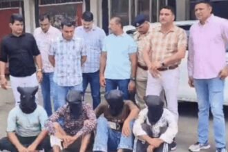 _Haryana News पुलिस और बदमाशों में मुठभेड़ - एक बदमाश को लगी गोली, जबरा गैंग के चार गुर्गे गिरफ्तार