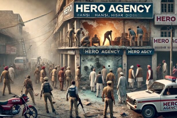 Hisar News हांसी में हीरो एजेंसी मालिक की हत्या,