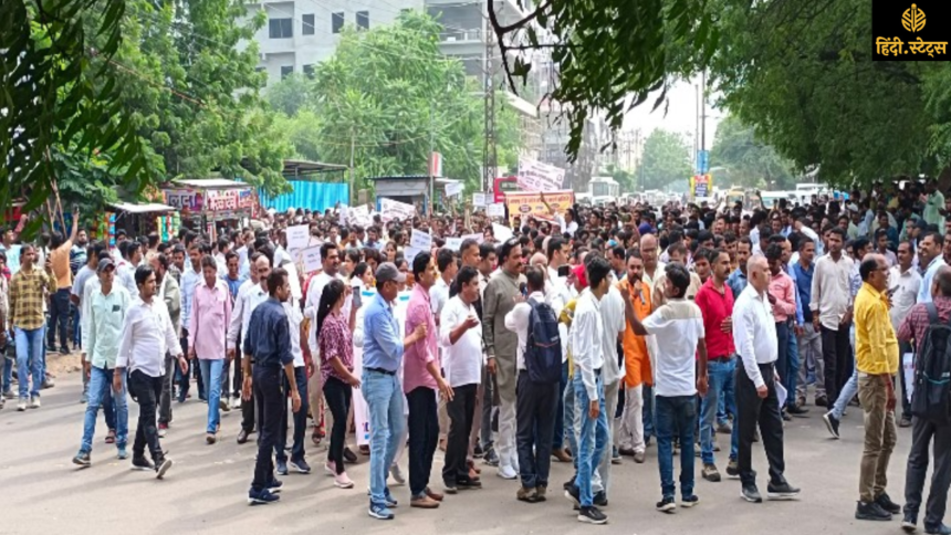 Jodhpur News चेतावनी दिवस पर एनपीएस के खिलाफ विरोध प्रदर्शन, ओपीएस की बहाली की मांग
