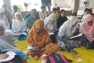 jhansi-madrasa-reality-check-saraswati-vandana-claims