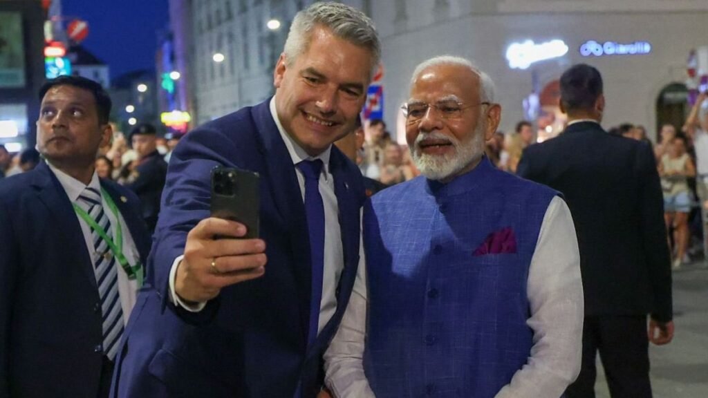 PM Modi Is The First Indian Prime Minister To Visit Austria In 41 Years