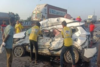 RAJASTHAN News सीकर सड़क हादसे में पिता-पुत्र की दर्दनाक मौत, जीण माता थाना क्षेत्र का मामला