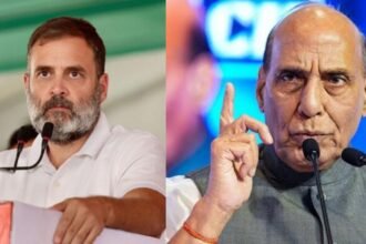 Rahul Gandhi and Rajnath Singh