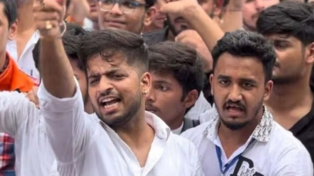 DUSU President Tushar Dedha caught in fake marksheet case NSUI DU news