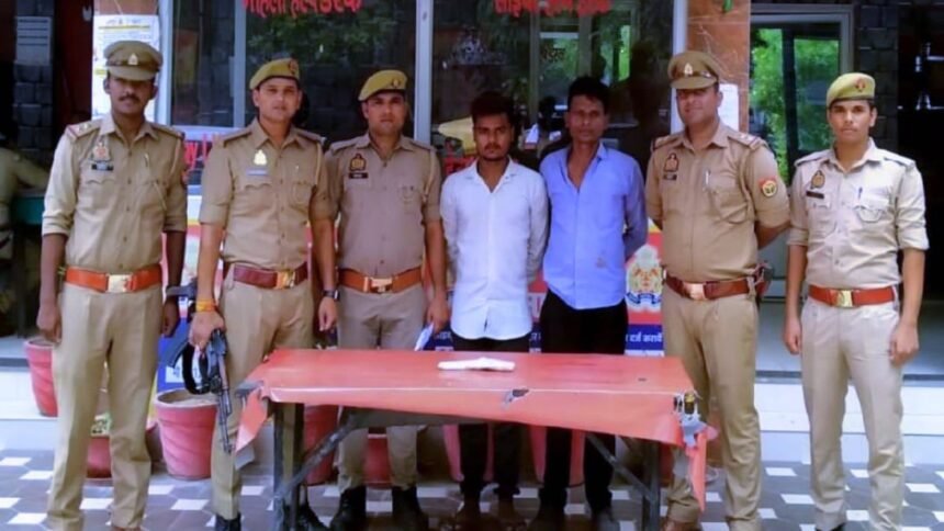 Kanpur: पनकी पुलिस ने शातिर अपराधियों रूपन वर्मा और आर्यन वर्मा को किया गिरफ्तार 1 kanpur-panaki-police-arrest-rupan-verma-aryan-verma