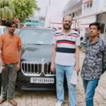 firozabad-police-arrest-bmw-car-riders-for-betting-seize-cash-and-car