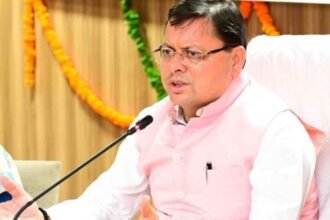 "cm-pushkar-singh-dhami-participation-bjp-organization-exhibition-review"