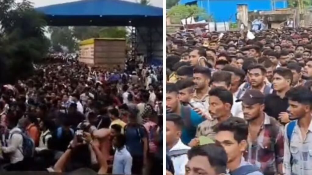 mumbai-airport-recruitment-campaign-overcrowding-unemployment-issues