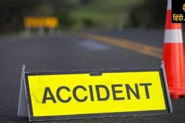 jalaun-bundelkhand-expressway-accident-car-hits-truck-three-injured