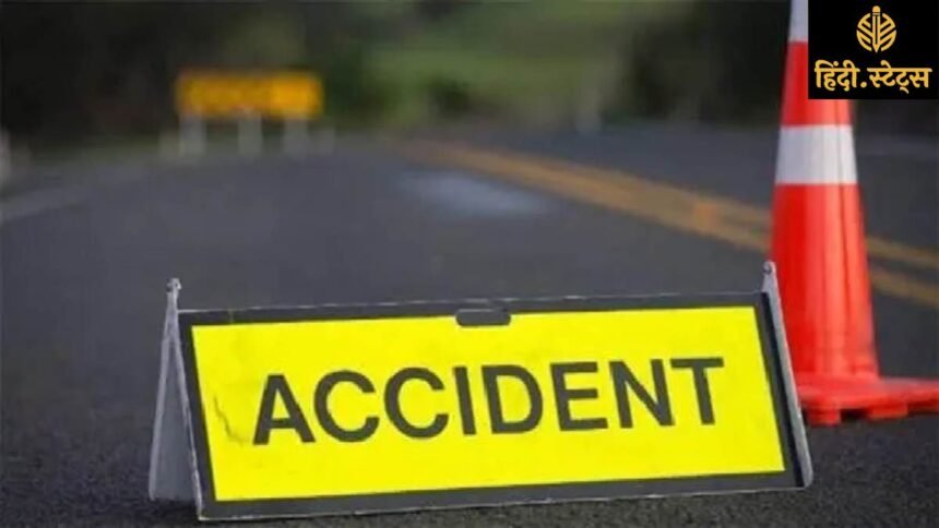 jalaun-bundelkhand-expressway-accident-car-hits-truck-three-injured