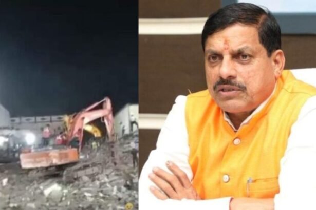 cm-mohan-yadav-condoles-death-of-five-laborers-from-sidhi-in-surat-building-collapse