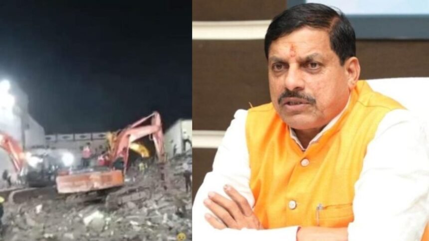 cm-mohan-yadav-condoles-death-of-five-laborers-from-sidhi-in-surat-building-collapse