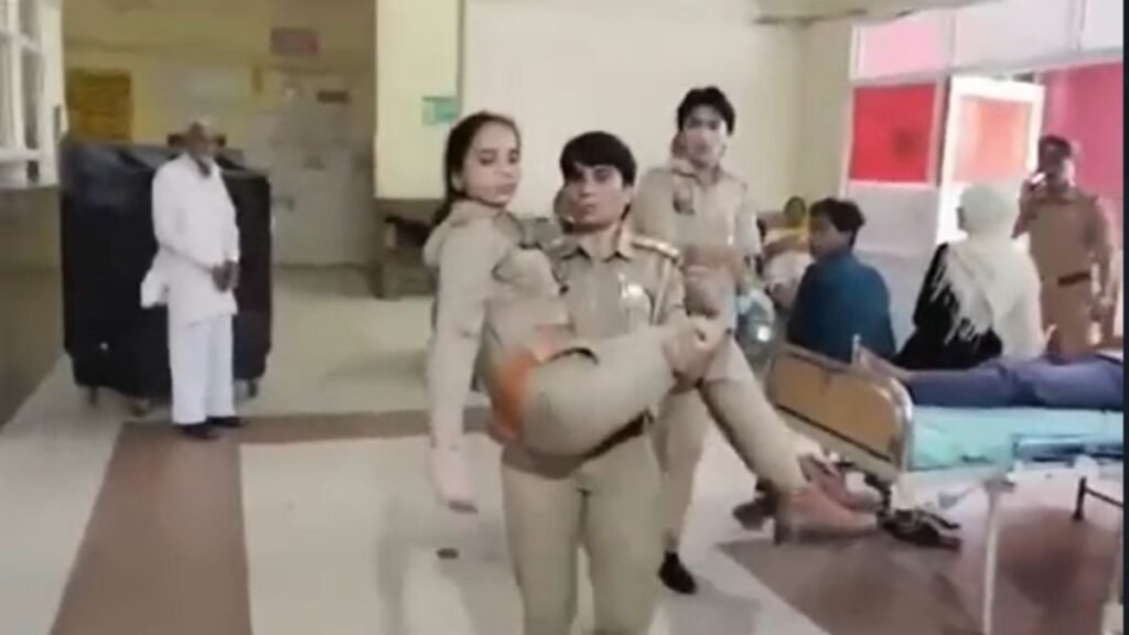 firozabad-woman-sub-inspector-video-viral-police-clarification