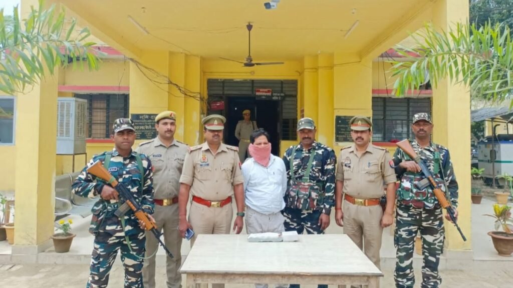 drug-smuggling-bust-india-nepal-border-maharajganj-ssb-police-arrest-four