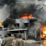 chemical-factory-fire-ghaziabad-sahibabad-four-firefighters-injured