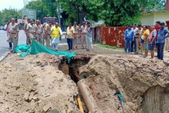kanpur-gas-pipeline-breakage-mla-suresh-maithani-immediate-action